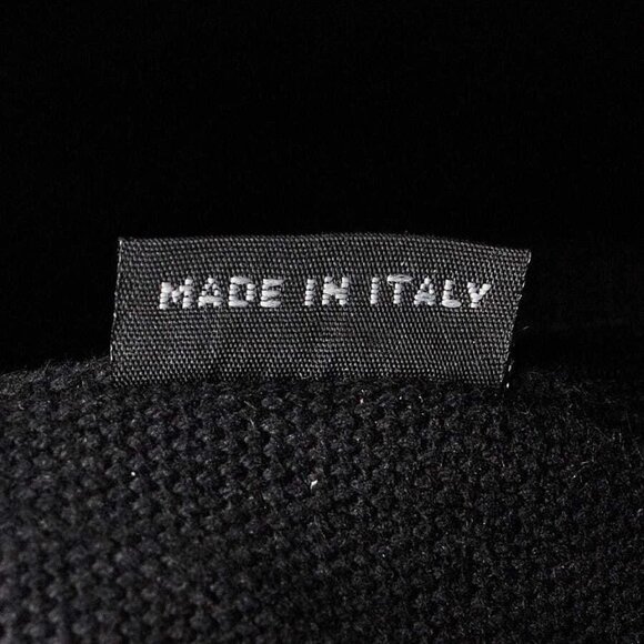 Prada Black/Blue/Beige Canapa Canvas/Leather/Snakeskin Small Tote Bag BG439 - Picture 12 of 12